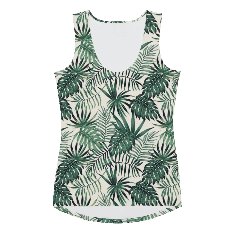 Printed Tank Tops for Soft Summer Seasonal Color Palette