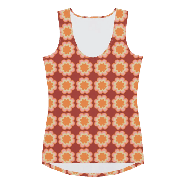 Printed Tank Tops for True Autumn Seasonal Color Palette