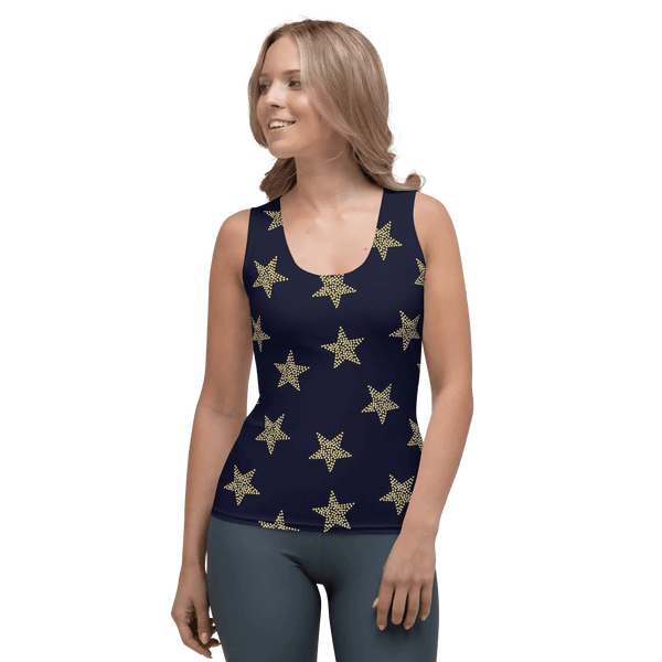 Printed Tank Tops for Dark Winter Seasonal Color Palette