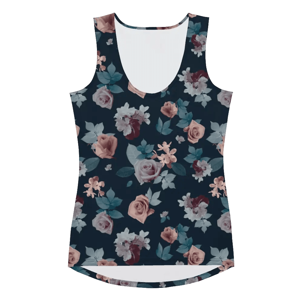 Printed Tank Tops for Dark Winter Seasonal Color Palette