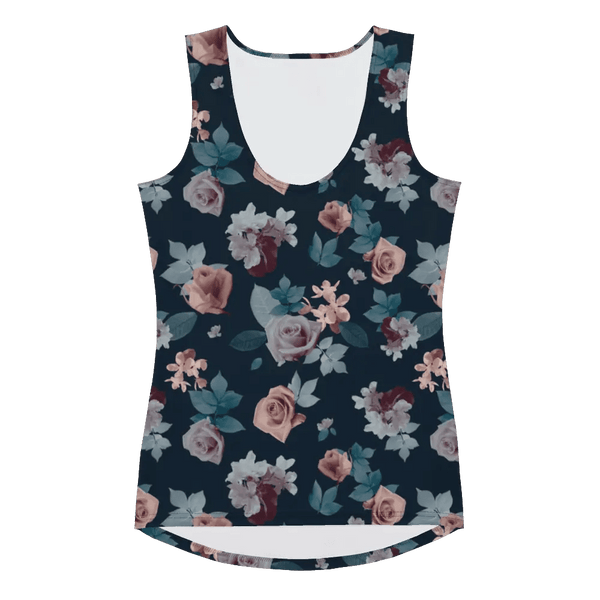 Printed Tank Tops for Dark Winter Seasonal Color Palette