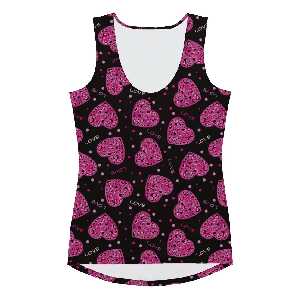 Printed Tank Tops for Bright Winter Seasonal Color Palette