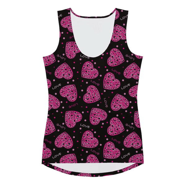 Printed Tank Tops for Bright Winter Seasonal Color Palette