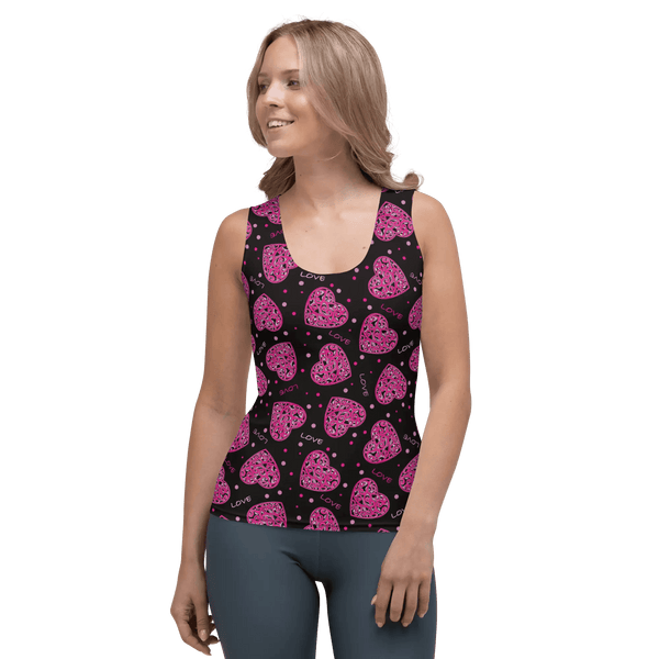 Printed Tank Tops for Bright Winter Seasonal Color Palette