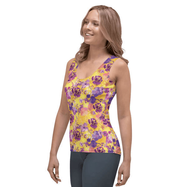 Printed Tank Tops for Bright Spring Seasonal Color Palette