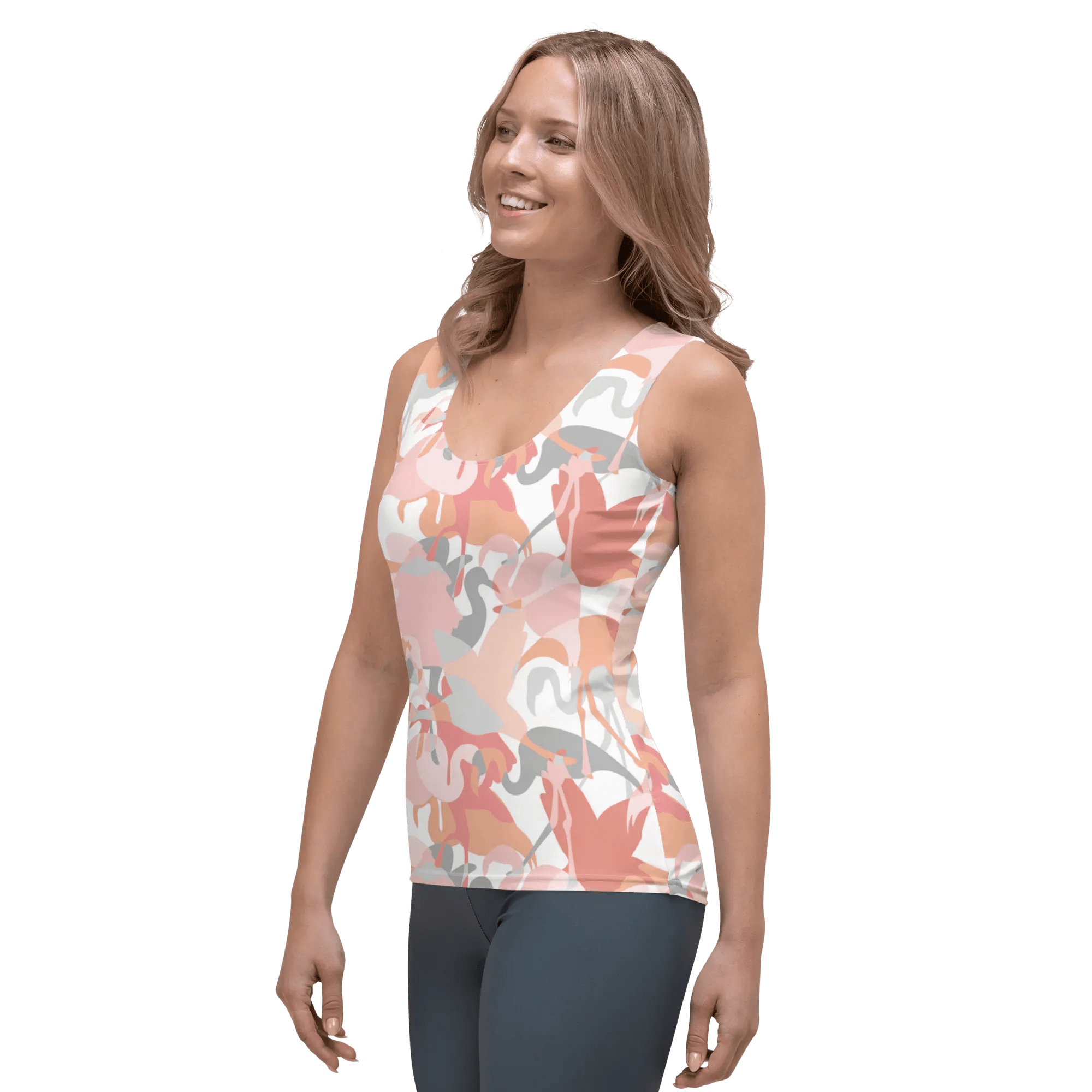 Printed Tank Tops for Light Spring Seasonal Color Palette