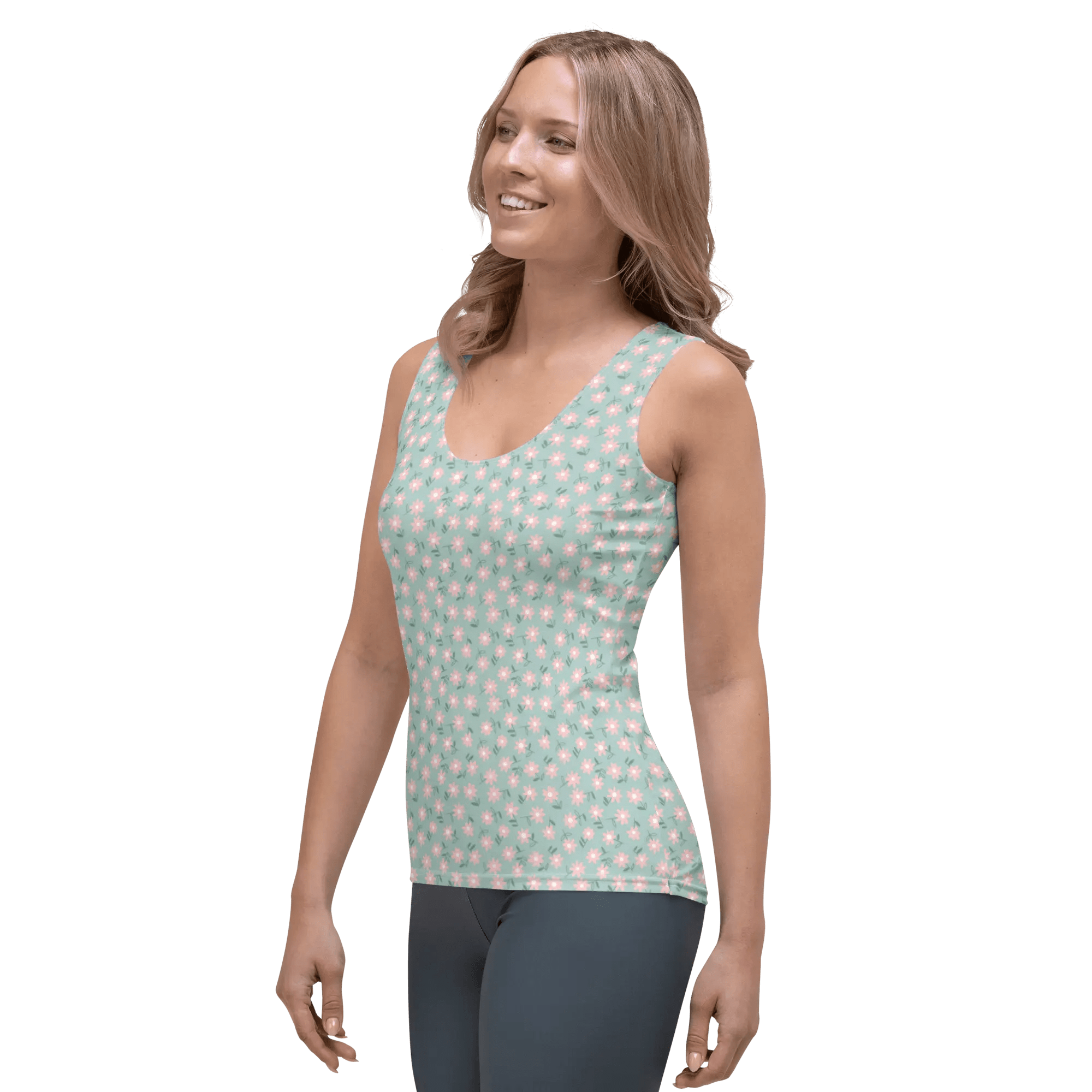 Printed Tank Tops for Light Spring Seasonal Color Palette