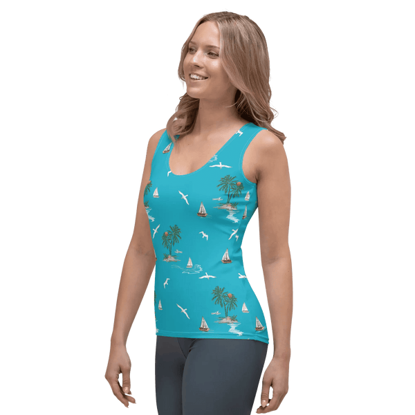 Printed Tank Tops for Light Summer Seasonal Color Palette