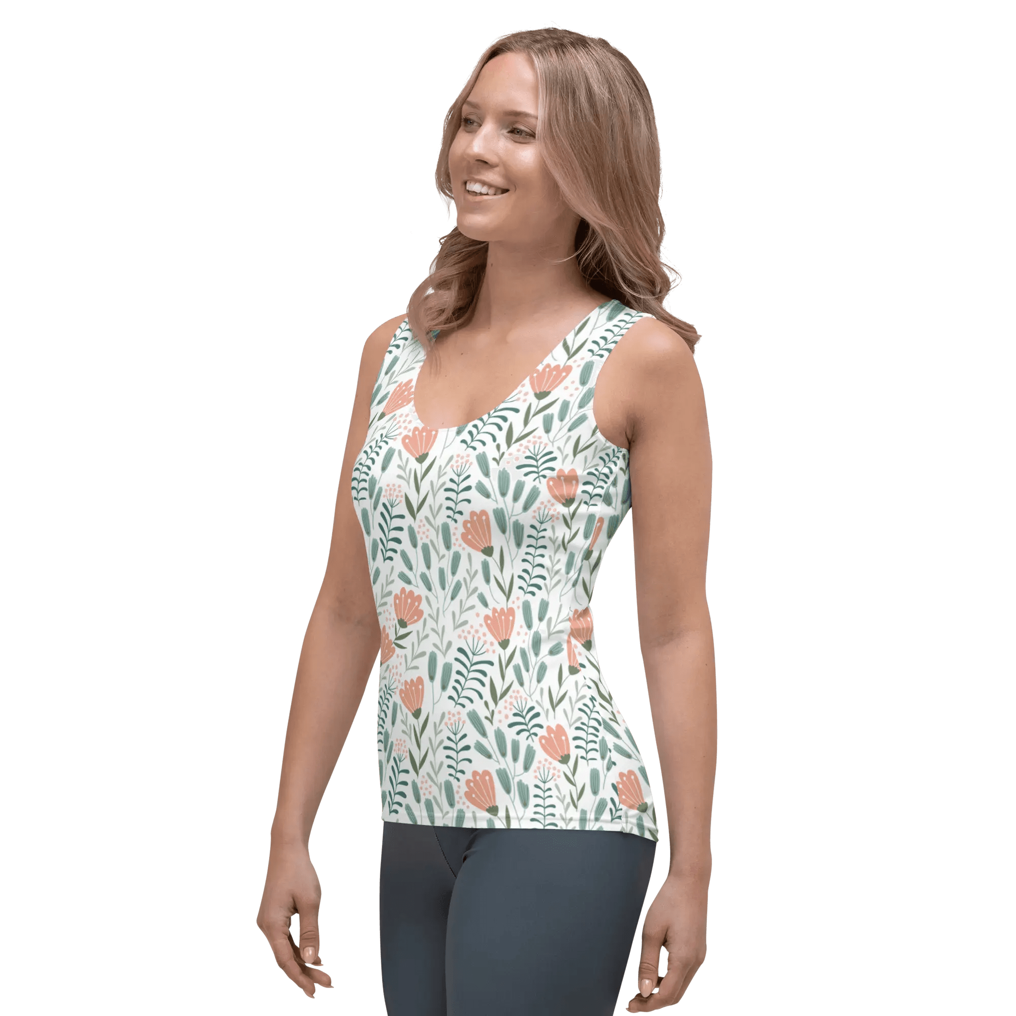 Printed Tank Tops for Light Spring Seasonal Color Palette
