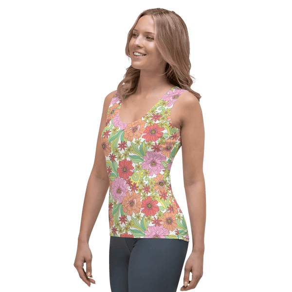 Printed Tank Tops for True Spring Seasonal Color Palette