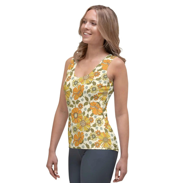 Printed Tank Tops for True Autumn Seasonal Color Palette