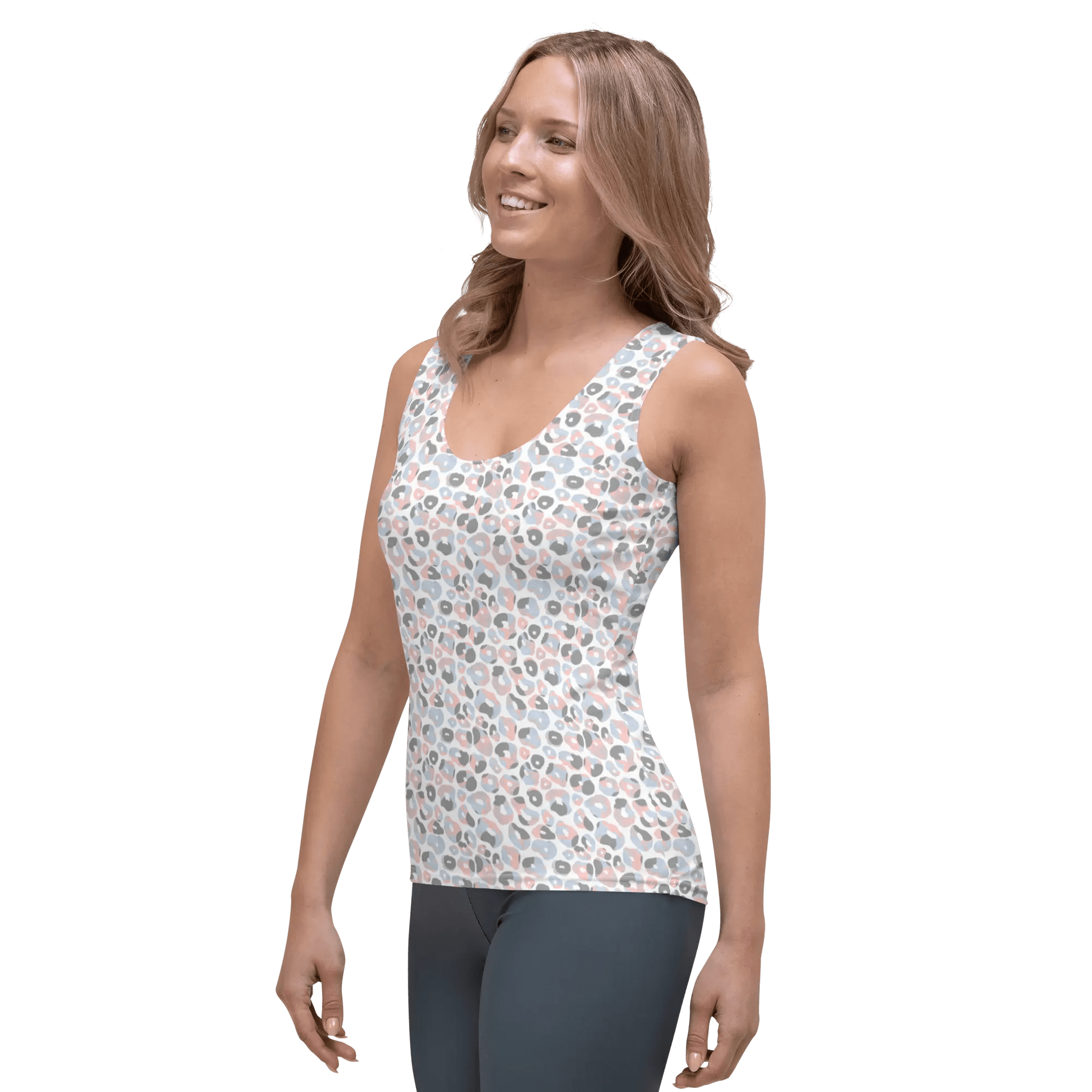 Printed Tank Tops for Light Summer Seasonal Color Palette