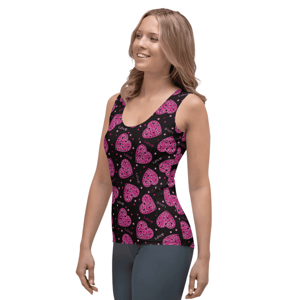 Printed Tank Tops for Bright Winter Seasonal Color Palette