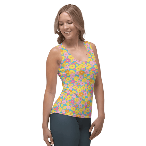 Printed Tank Tops for True Spring Seasonal Color Palette