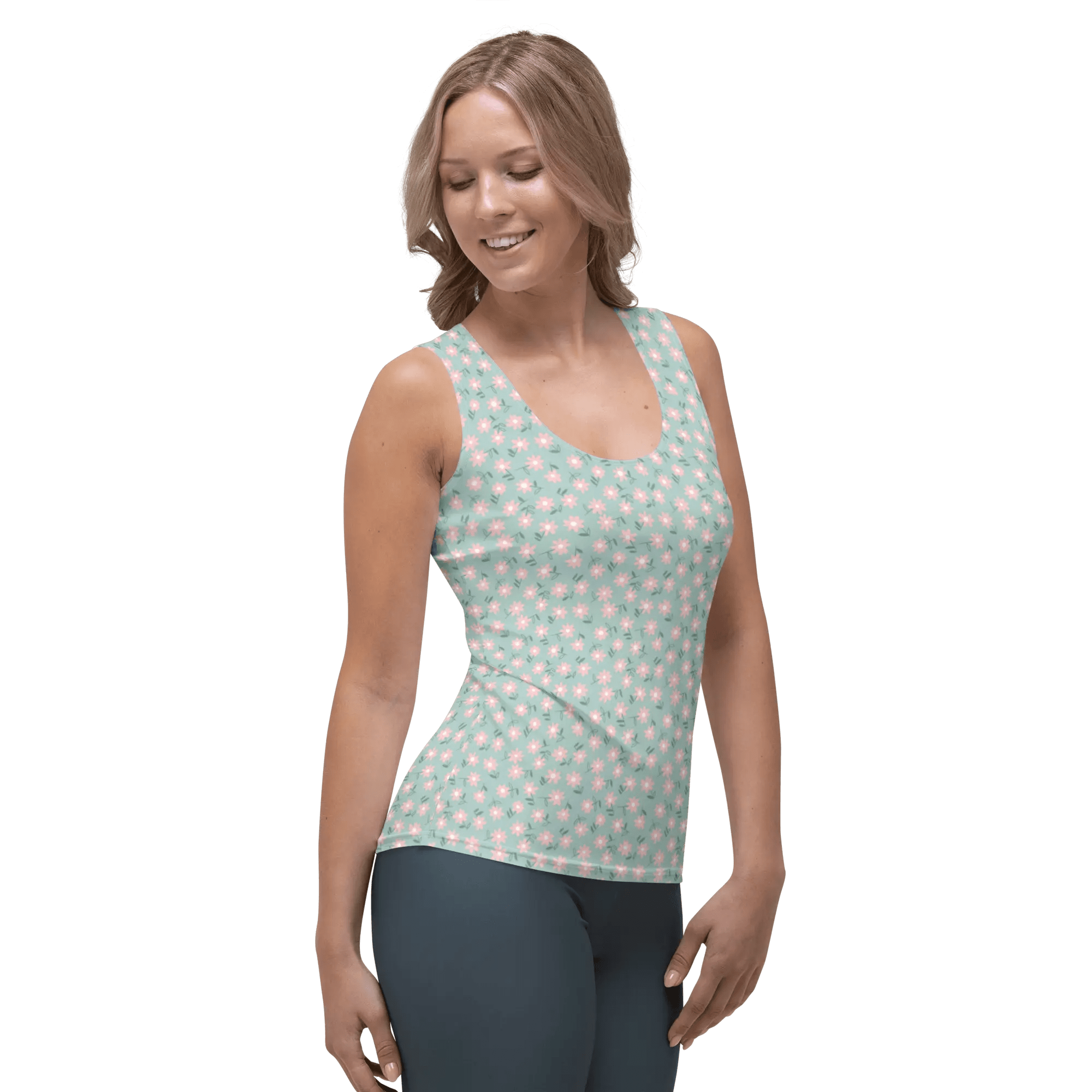 Printed Tank Tops for Light Spring Seasonal Color Palette