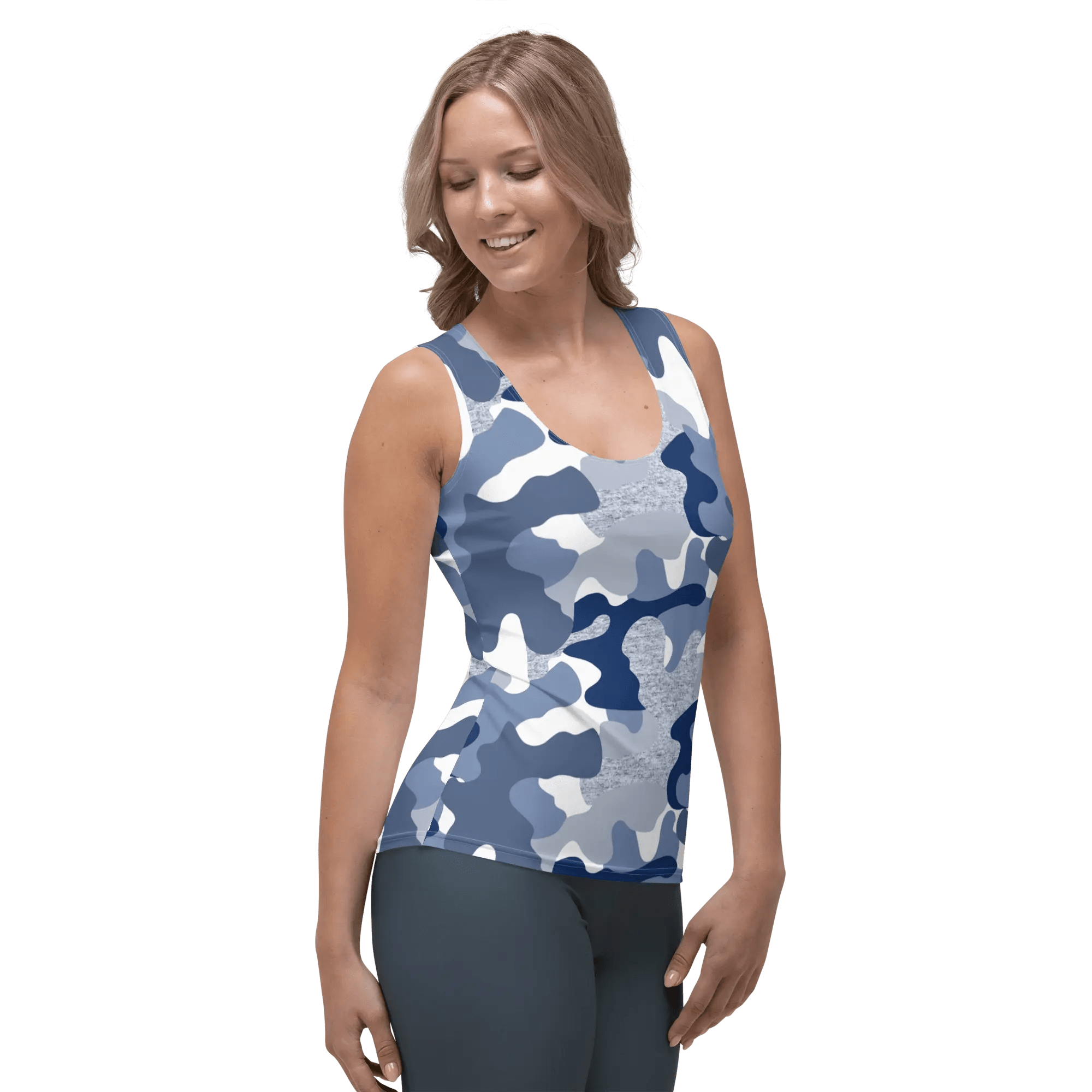 Printed Tank Tops for True Summer Seasonal Color Palette