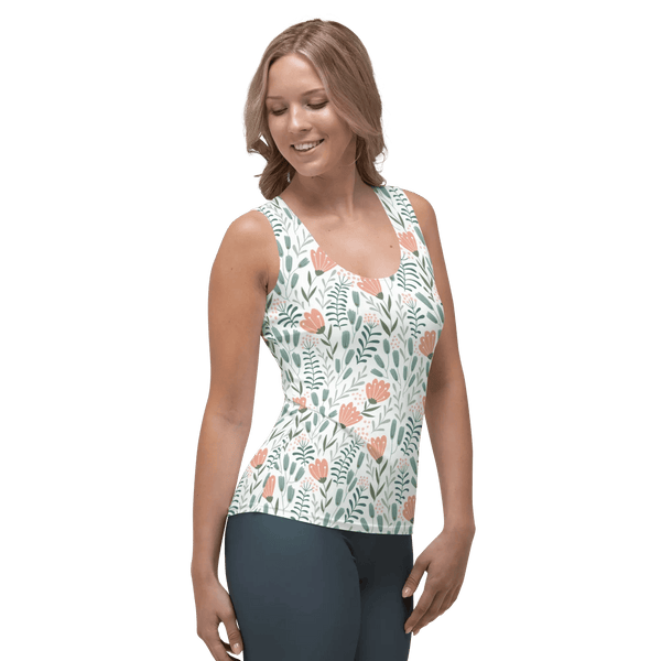 Printed Tank Tops for Light Spring Seasonal Color Palette
