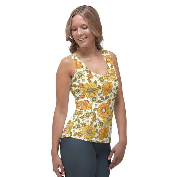 Printed Tank Tops for True Autumn Seasonal Color Palette