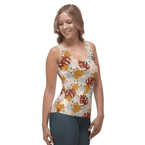 Printed Tank Tops for True Autumn Seasonal Color Palette