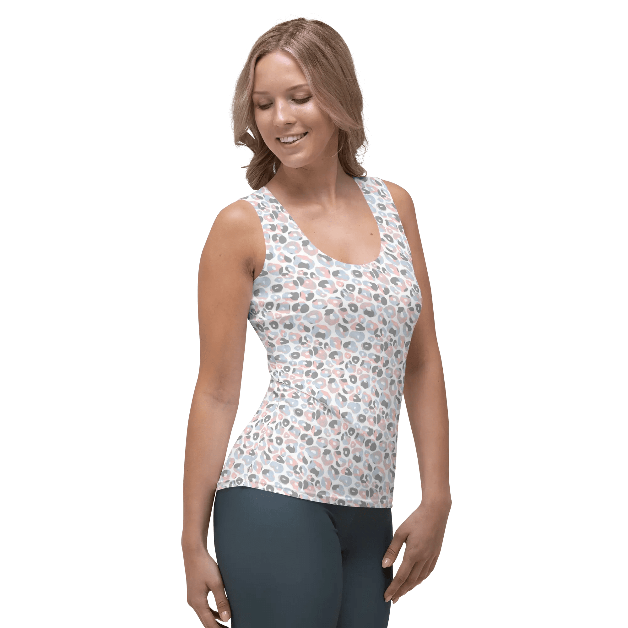 Printed Tank Tops for Light Summer Seasonal Color Palette
