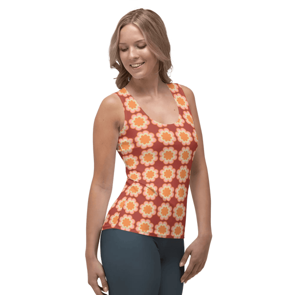 Printed Tank Tops for True Autumn Seasonal Color Palette