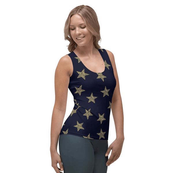 Printed Tank Tops for Dark Winter Seasonal Color Palette