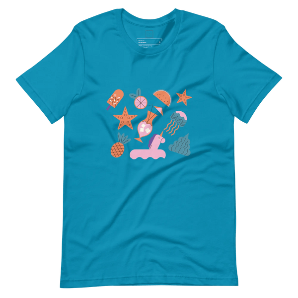 Unisex T-Shirt with True Summer Colors