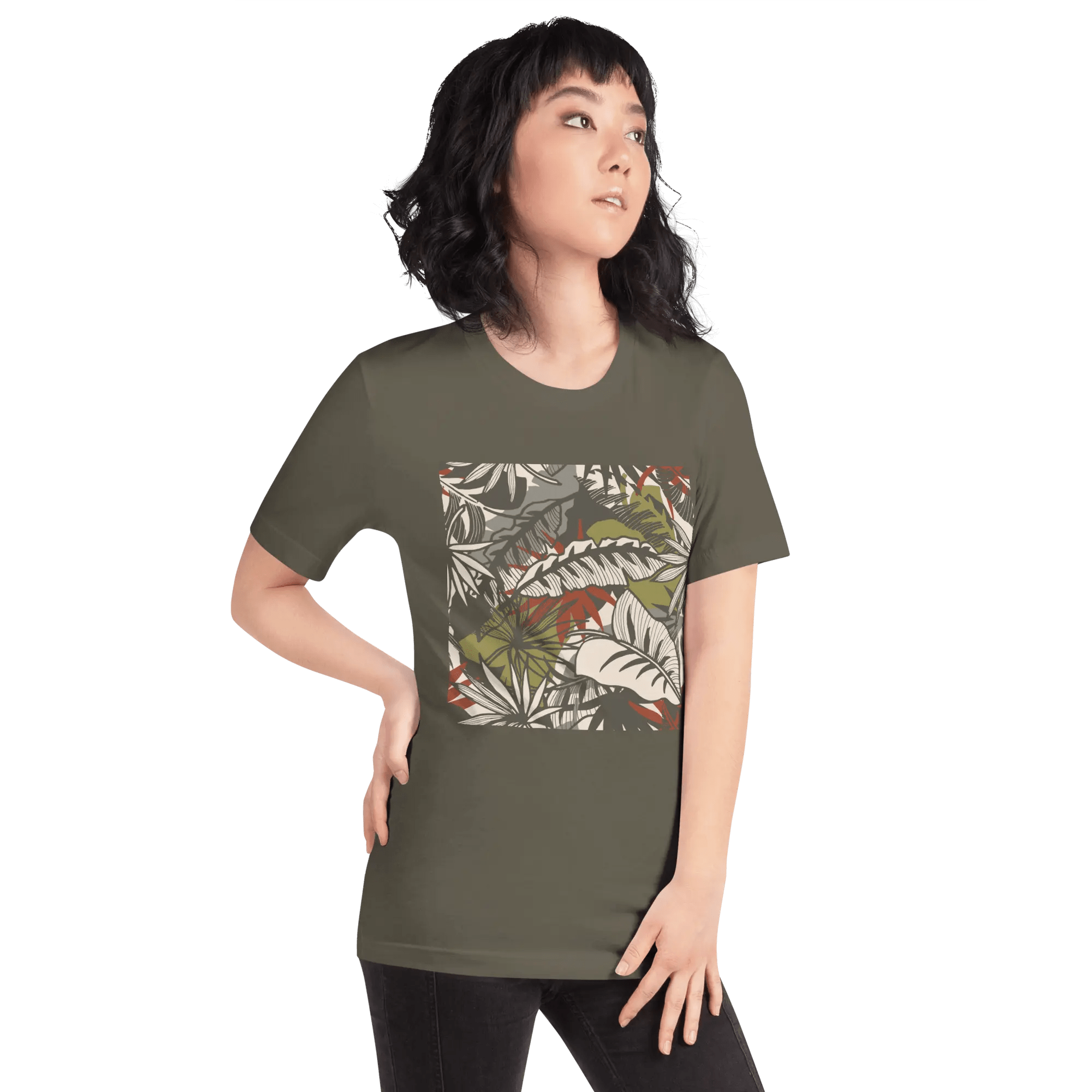 Unisex T-Shirt with Dark Autumn Colors