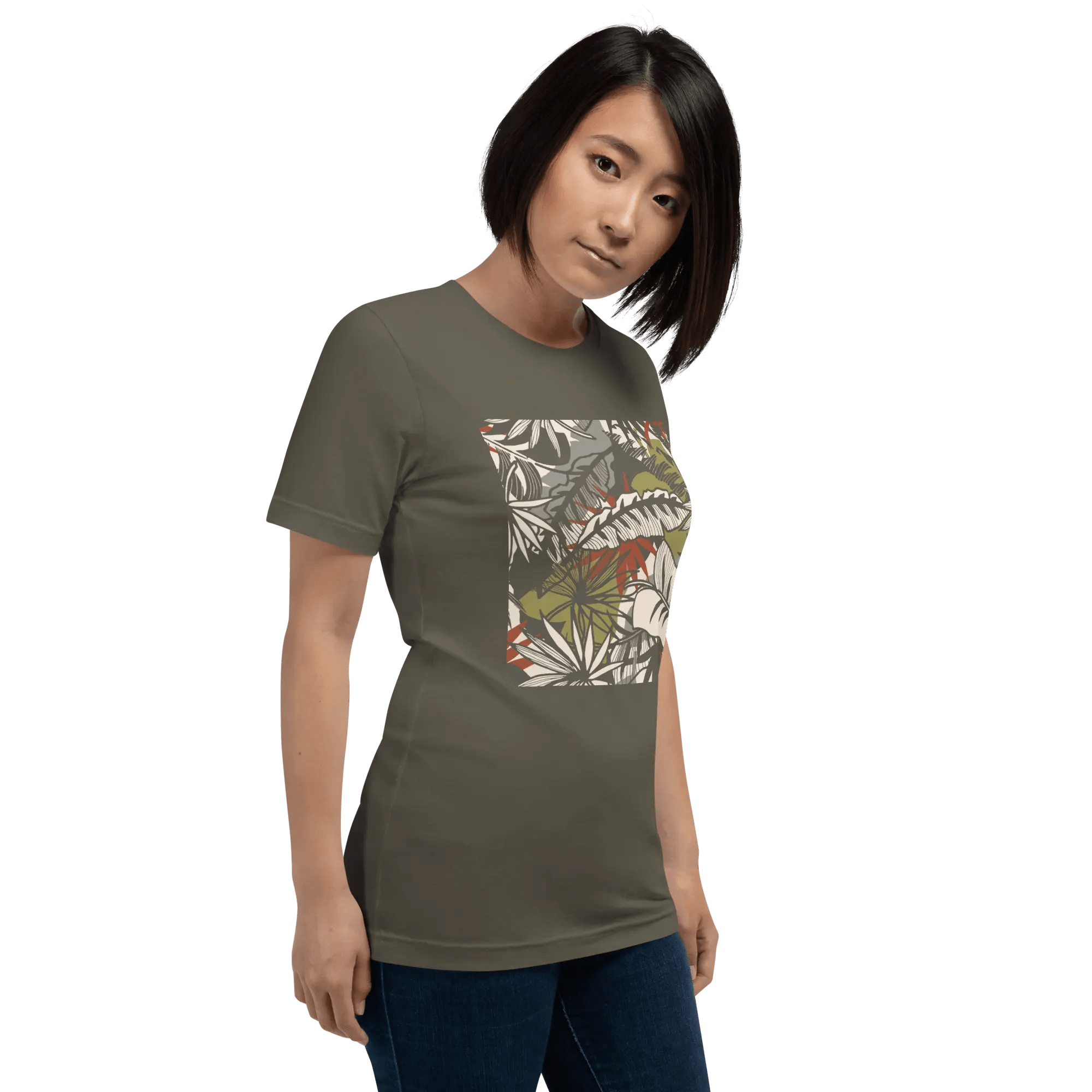Unisex T-Shirt with Dark Autumn Colors