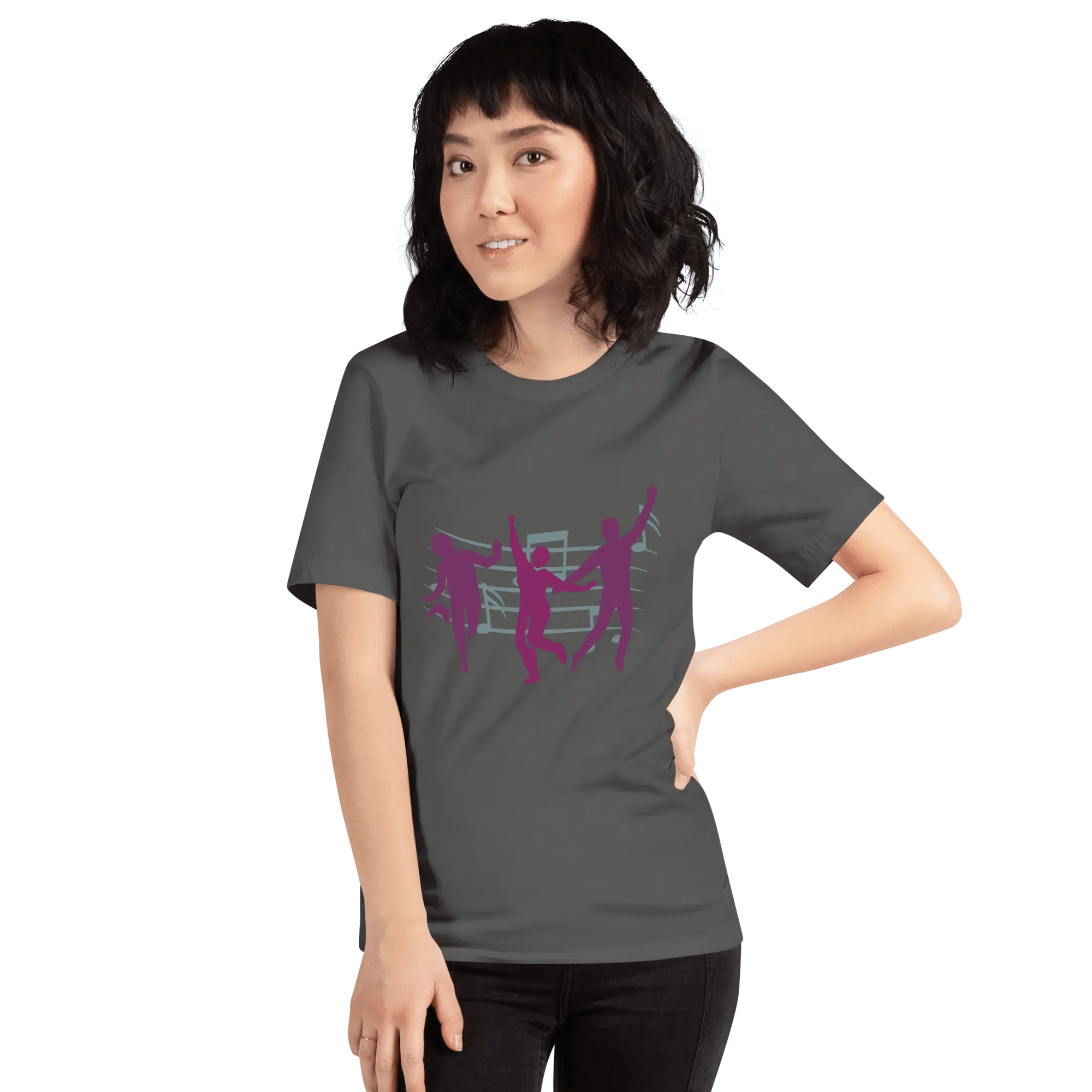 Unisex T-Shirt with Dark Winter Colors