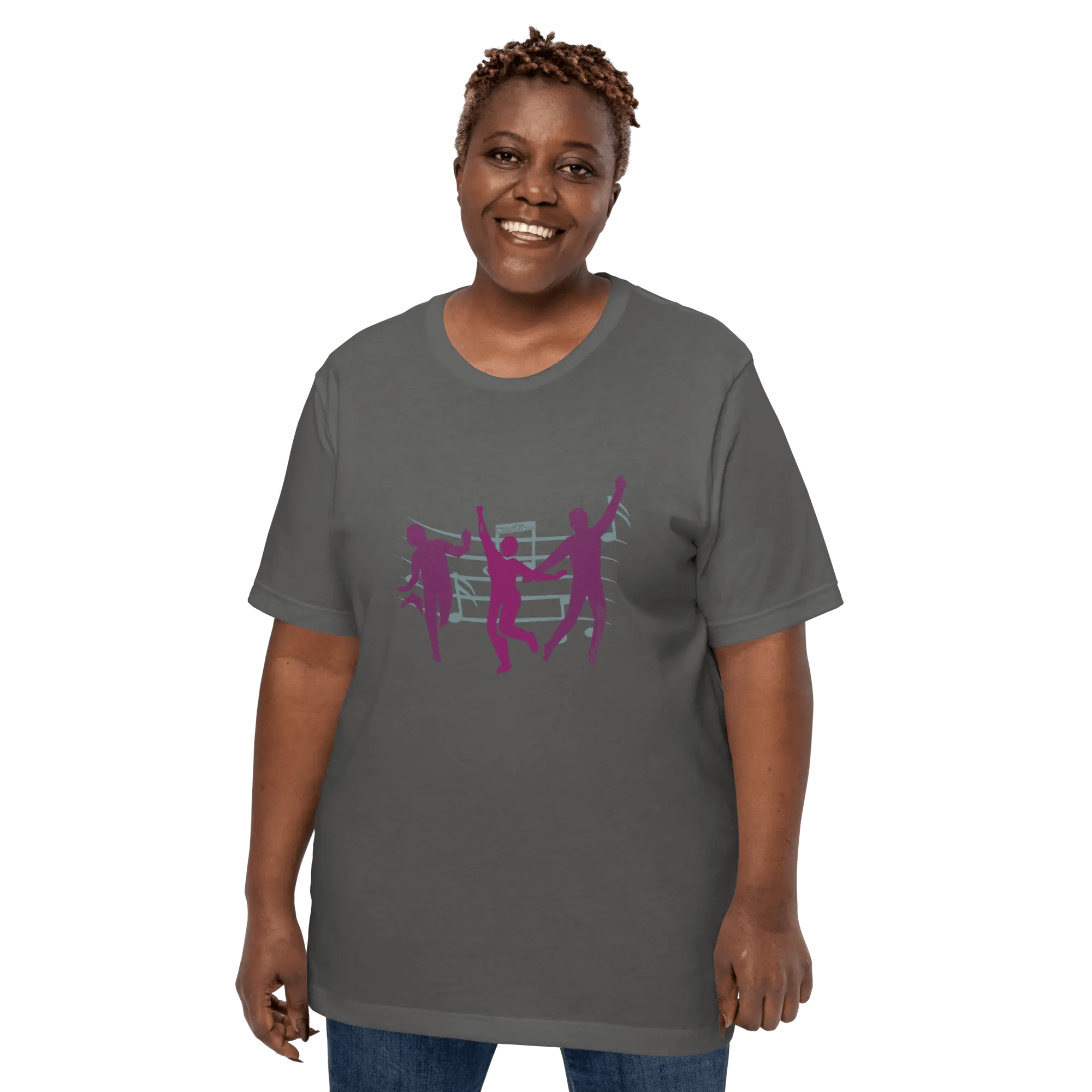Unisex T-Shirt with Dark Winter Colors
