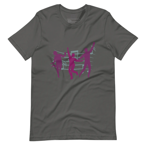 Unisex T-Shirt with Dark Winter Colors