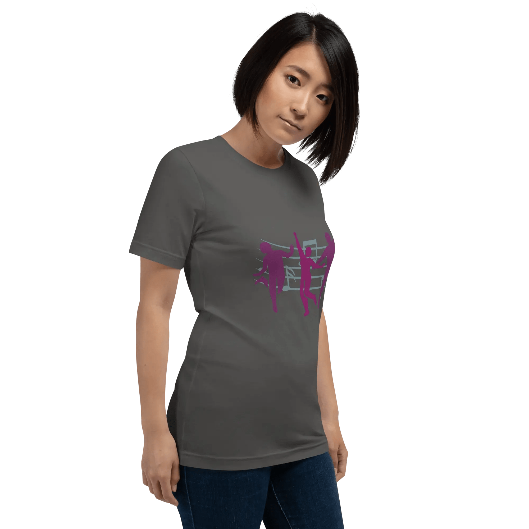 Unisex T-Shirt with Dark Winter Colors