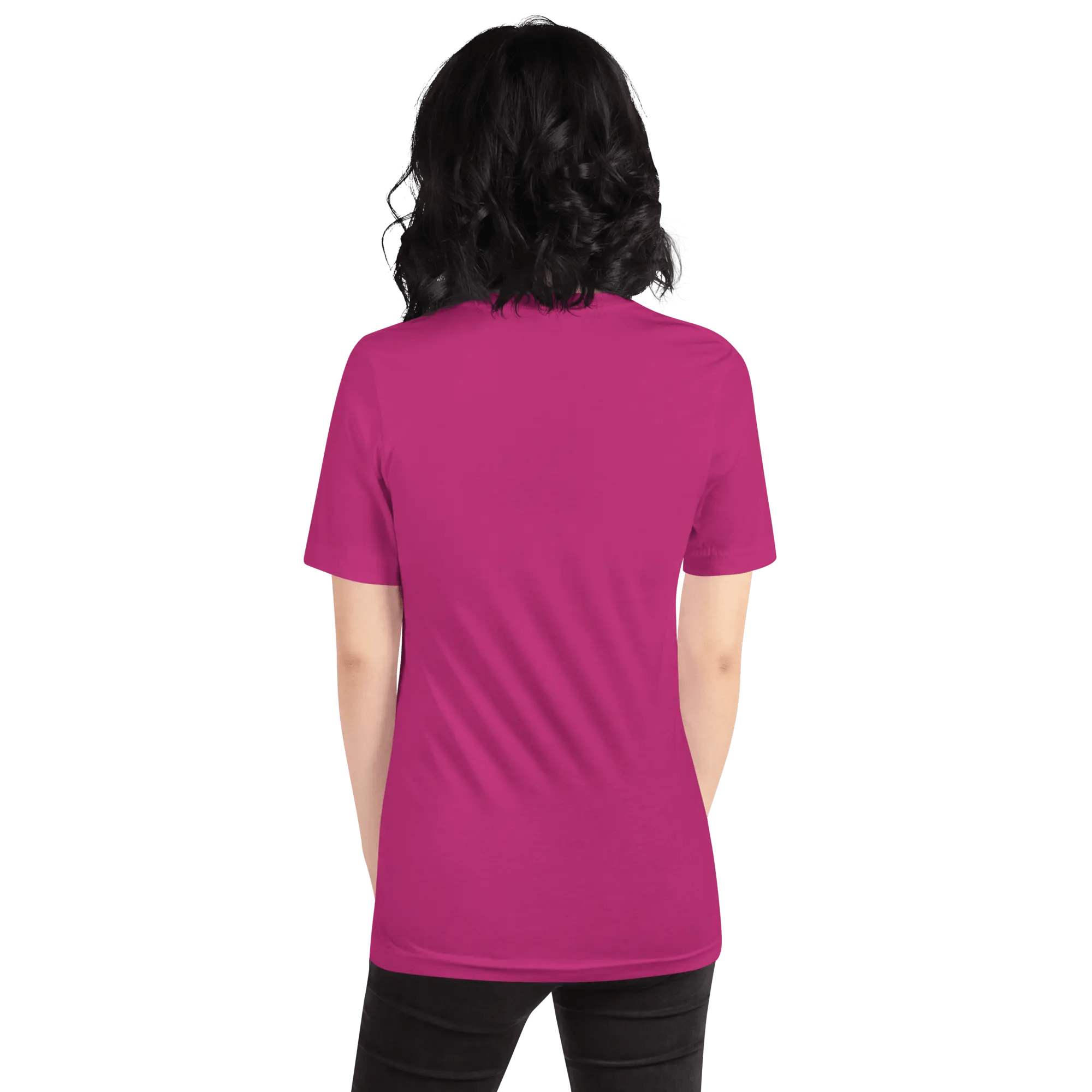 Unisex T-Shirt with Bright Winter Colors