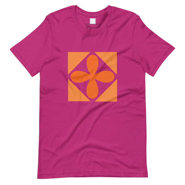 Unisex T-Shirt with Bright Spring Colors