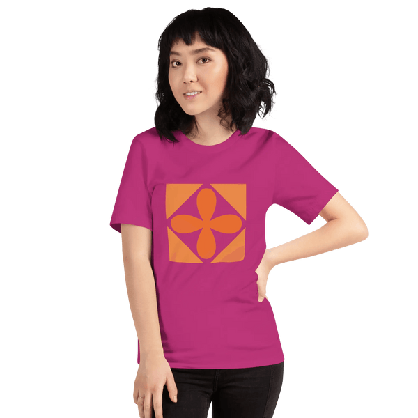 Unisex T-Shirt with Bright Spring Colors