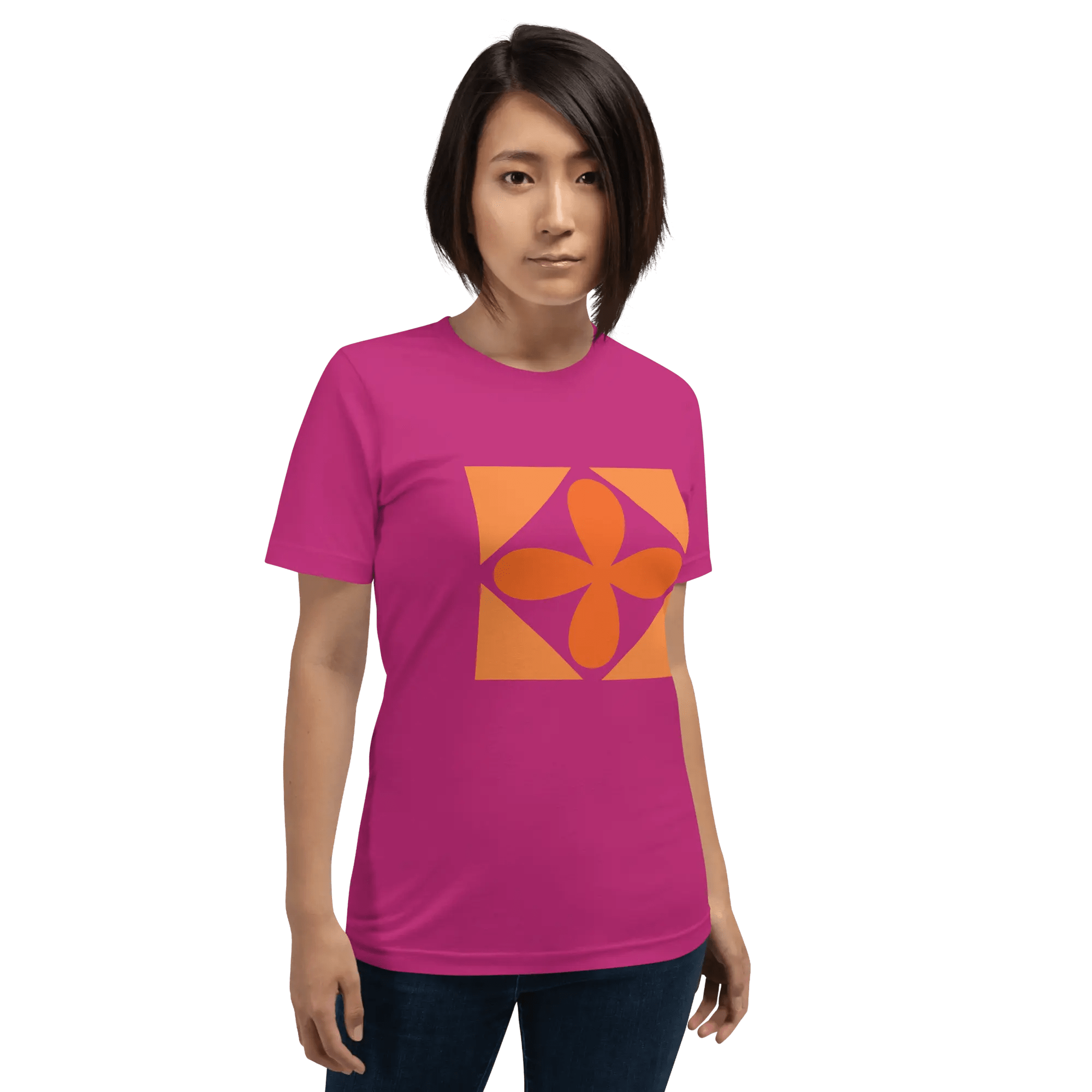 Unisex T-Shirt with Bright Spring Colors