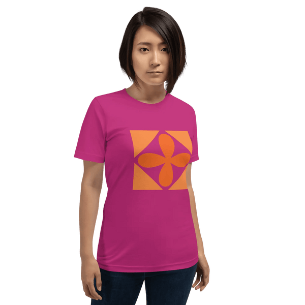 Unisex T-Shirt with Bright Spring Colors