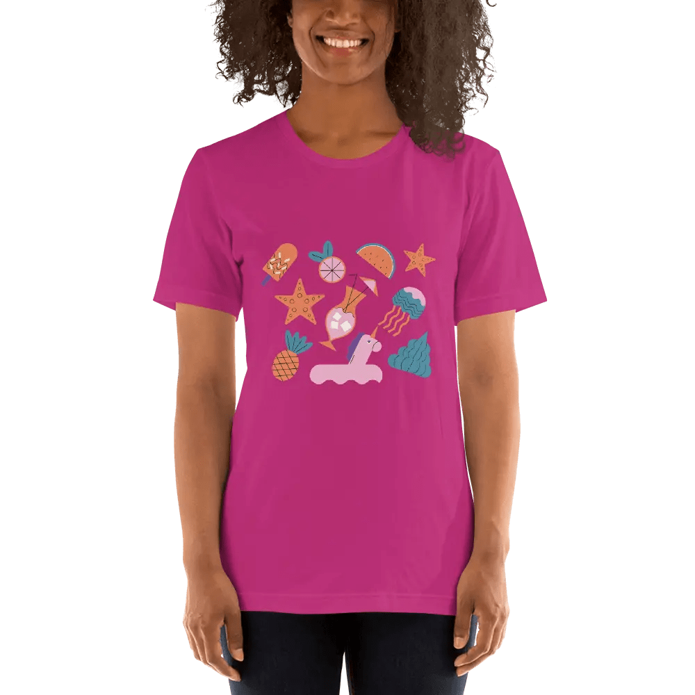 Unisex T-Shirt with True Summer Colors