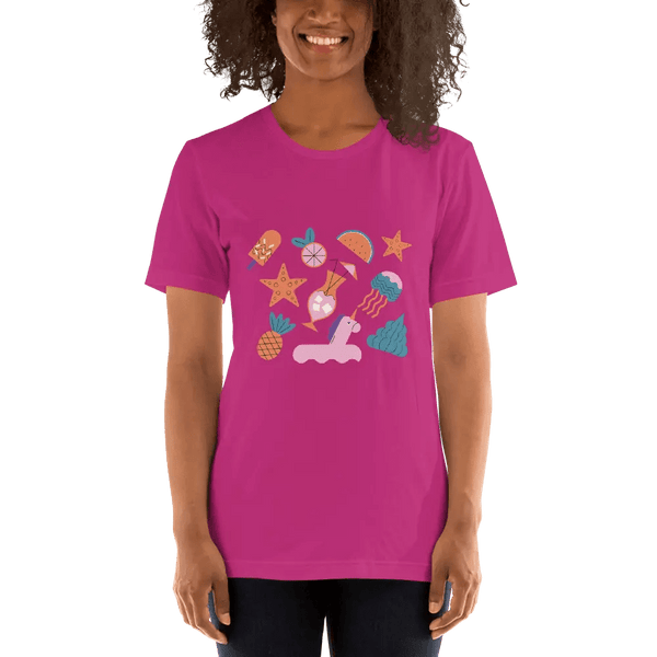 Unisex T-Shirt with True Summer Colors