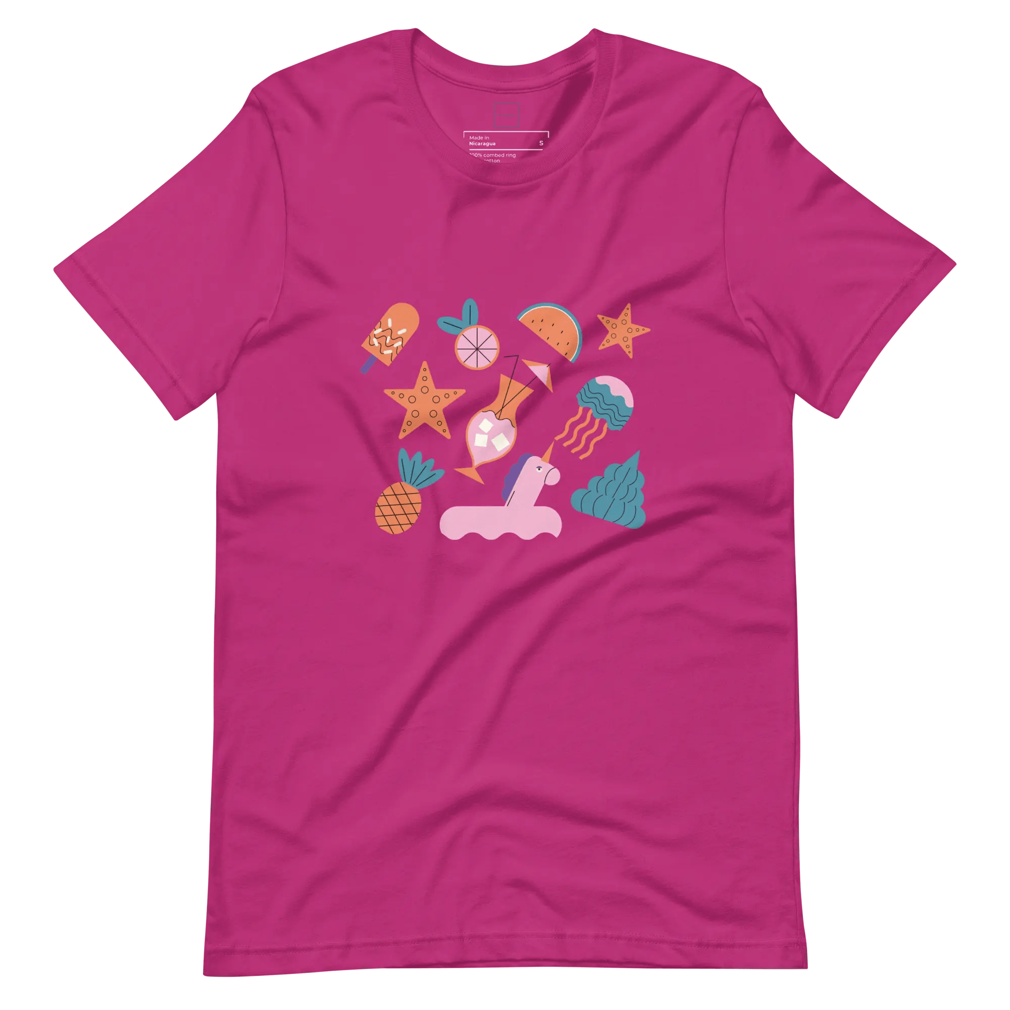 Unisex T-Shirt with True Summer Colors