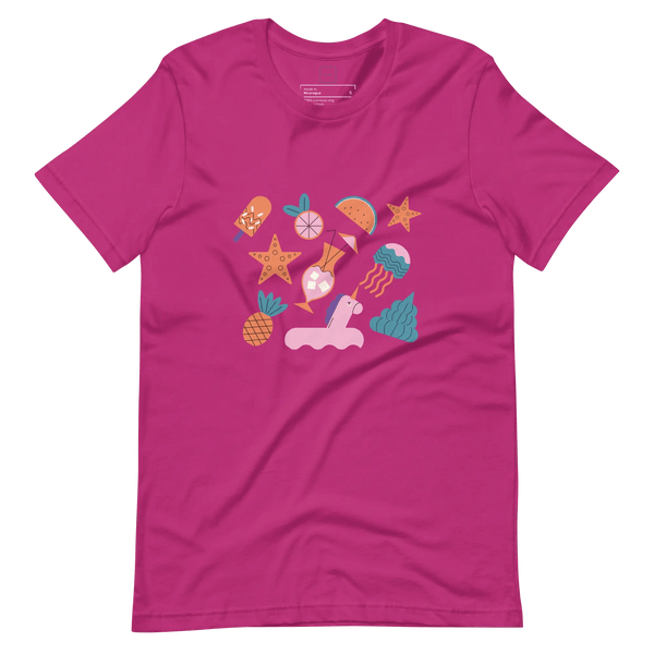 Unisex T-Shirt with True Summer Colors