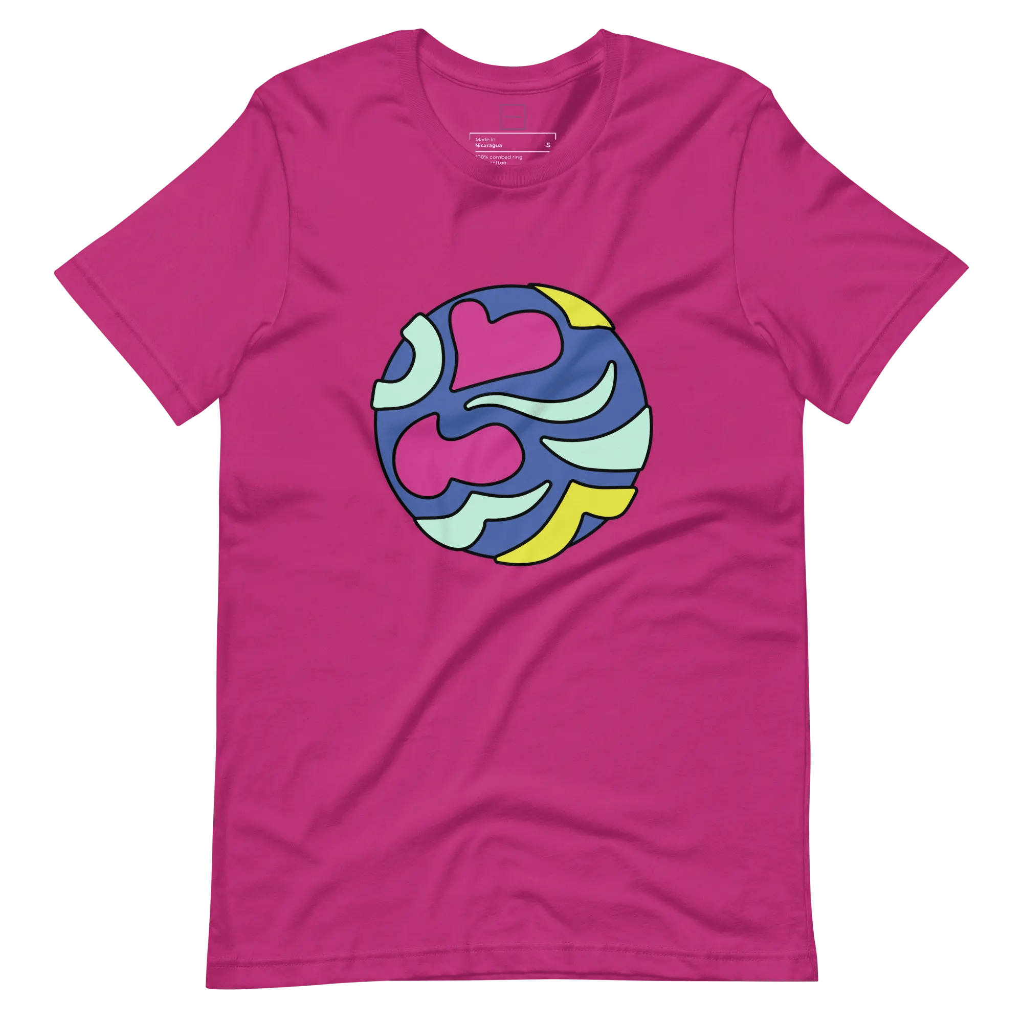 Unisex T-Shirt with Bright Winter Colors