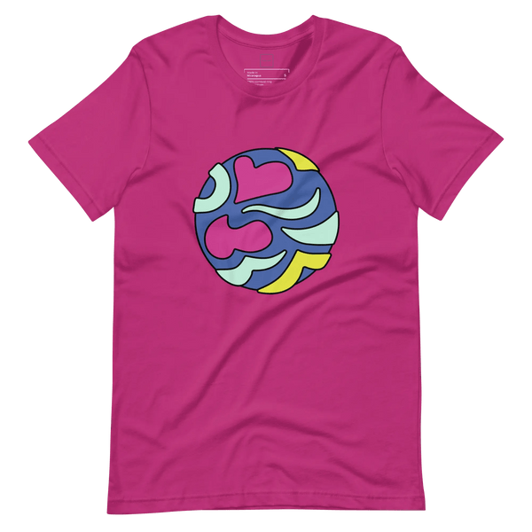 Unisex T-Shirt with Bright Winter Colors