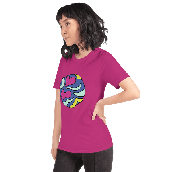 Unisex T-Shirt with Bright Winter Colors