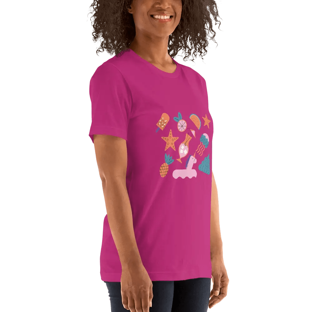 Unisex T-Shirt with True Summer Colors