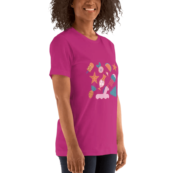 Unisex T-Shirt with True Summer Colors