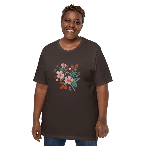 Unisex T-Shirt with Dark Autumn Colors
