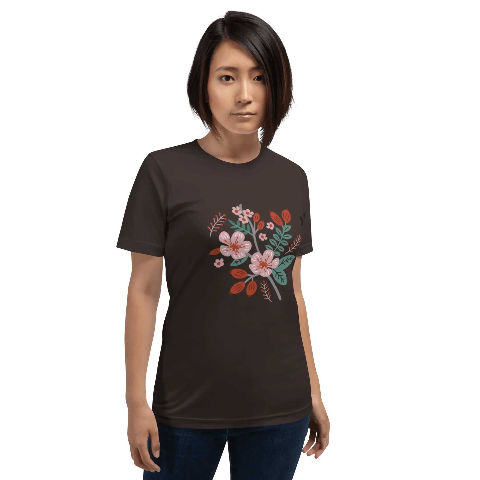 Unisex T-Shirt with Dark Autumn Colors