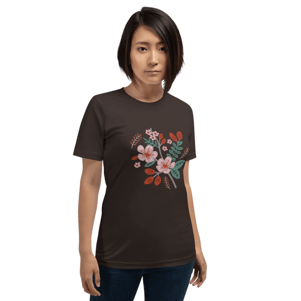 Unisex T-Shirt with Dark Autumn Colors